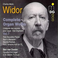 Widor - Van Oosten Ben - Cd - F600Z