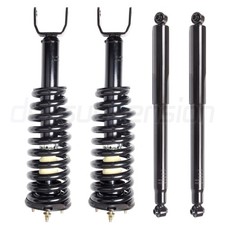 4x Fits 2005-2009 Dodge Dakota Raider 2WD Front Complete Strut & Rear Shocks Kit