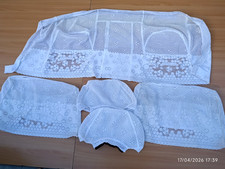 Toyota Corolla 1992-1998 Ae100 Ae101 Oem White Net Seat Covers Complete