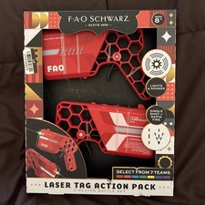Brand New FAO Schwarz Laser Tag Action Pack 2-Player Battle Set