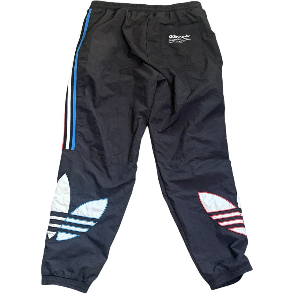 Pantalones deportivos Adidas ADICOLOR para hombre XL originales Primegreen Trefoil negros Foto 2 de 4