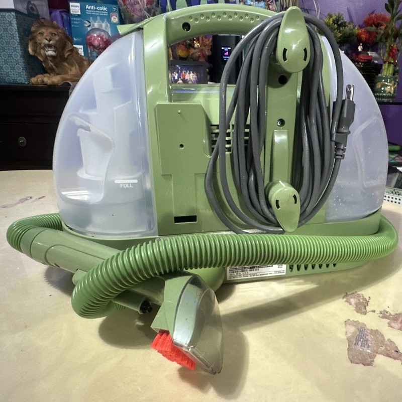 BISSELL Little Green Compact Corded Portable Spot Cleaner w/ Nozzle, Brush