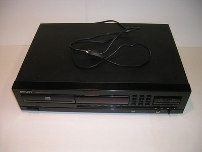 Philips CD 732 CD-Player schwarz analog digital