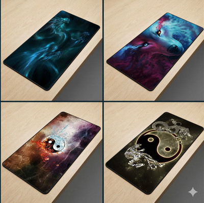 XXL Mousepad Gaming 900 x 400mm Anti-Rutsch Mauspad Schreibtisch Matte PC  DE 