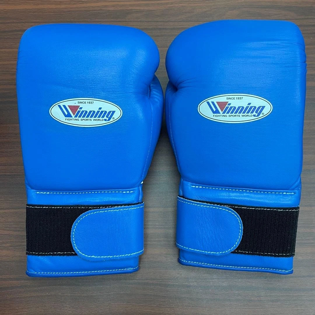 Winning Blue 16 oz. Weight Boxing Gloves for sale | eBay