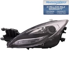 Headlight Halogen Left Driver Capa Fits 2011-2013 Mazda 6 Chrome Ma2518141