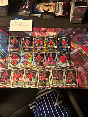 Lamine Lamal & World Cup Winners Gold Cracked Ice Lot With Ace Inserts  