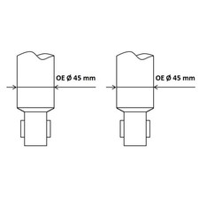KYB 2x Stoßdämpfer links rechts Hinterachse für VW Caddy V Großraumlimousine SBB