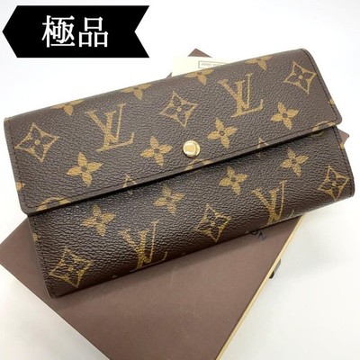 Louis Vuitton Monogram Portefeuille Sarah Long Wallet