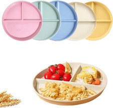 5 Pack Portion Control Plate for Balanced 9inch, Warm Series - 5PACK-9IN
