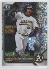 2022 Bowman Draft Chrome Sparkle Refractor Clark Elliott #BDC-85 5h0
