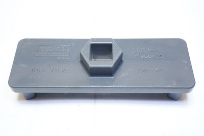 Spears TSK-060 6'' Ball Valve, 1-3/4'' Hex, 1'' Square BALL VALVE SEAL CARRIER KEY