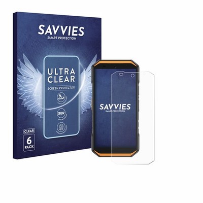 6x Schutzfolie für Ulefone Armor X32 Displayschutz