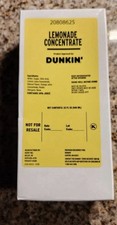 Dunkin Donuts Lemonade Refresher Concentrate ...