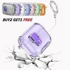 For Airpods Pro 3/Pro 2/Pro Rugged Case Shockproof Kickstand Cover Safety Lock