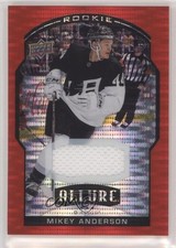 2020-21 Upper Deck Allure Rookie Red Rainbow Jerseys Mikey Anderson #83 0b3