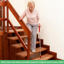 Transparent Anti Slip Tape, 2in x 60ft Clear Non Slip Traction Grip Tape, Hig...