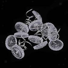 100pcs Stainless Steel Upholstery Spiral Nails Studs