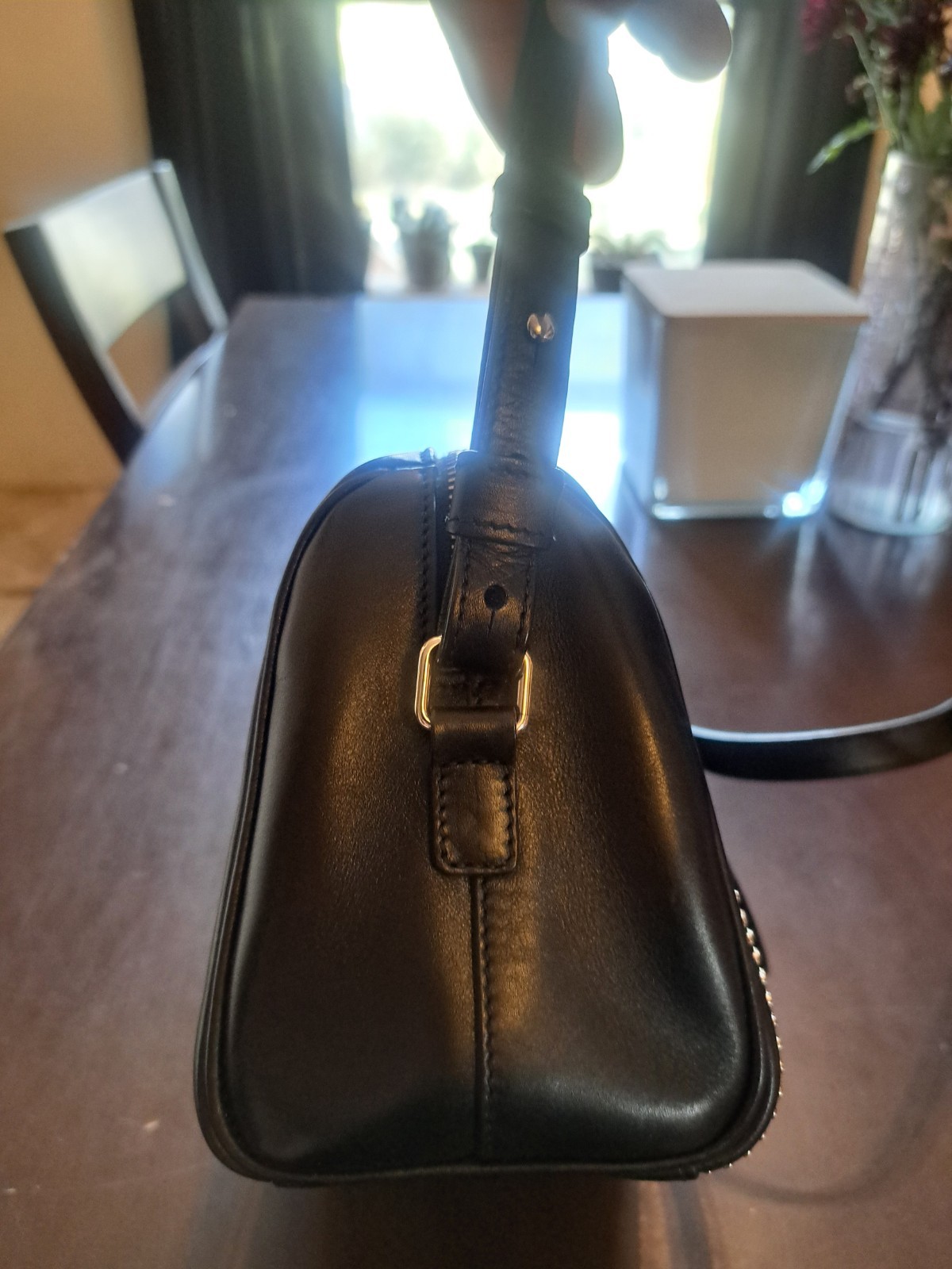 Borsa a mano originale SAINT LAURENT PARIS bambino borsone pelle 2 vie 332423 usata