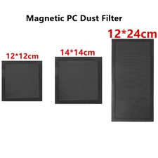 12-24cm Computer PC Magnetic Antidust Cooling Fan Dust Filter Case Net Cover f
