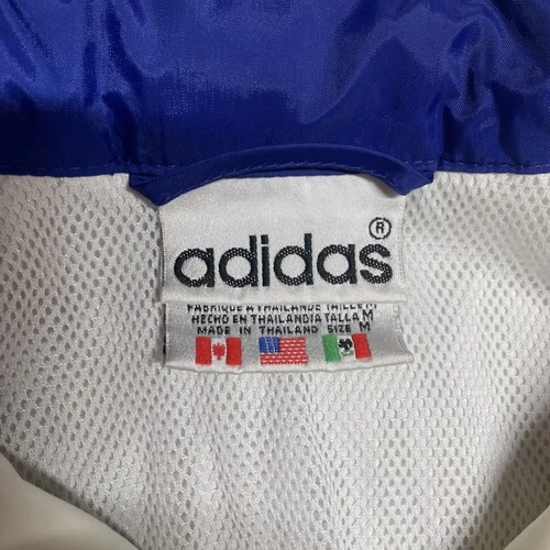 VTG Adidas Georgia State University Colorblock Windbreaker Jacket Mens M image 9