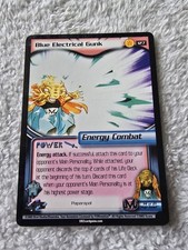 DBZ Dragon Ball Z Blue Electrical Gunk 127 CCG Unlimited Buu Saga MP