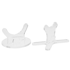  1 Set Baseball Bat Holder Display: Desktop Bat Stand – Acrylic Baseball Desk