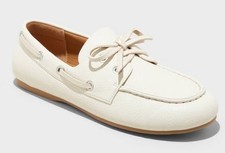Universal Thread Women  s Midge Boat Shoe Flats With Memory Foam Insole size 7