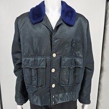 Distressed Vintage 1980s Horace Small Tuffy Jac Police Bomber Jacket L