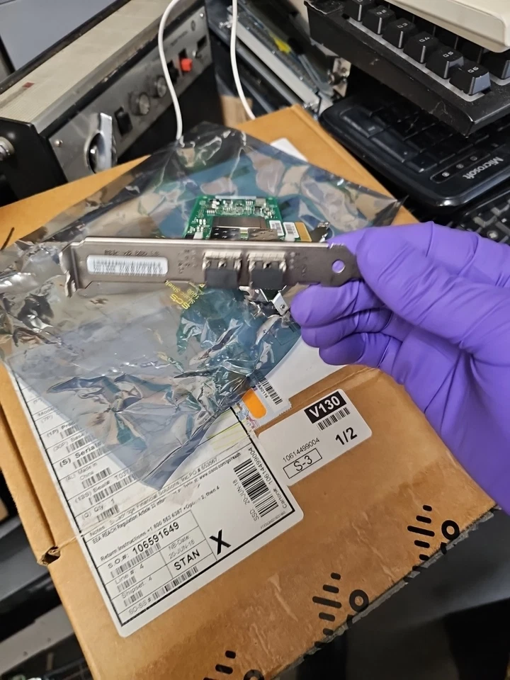 Cisco N2XX-AQPCI05 QLE2562 Dual FC Host Bus Adapter HBA PCI-e 8GB 74-7179-01 NEW - Image 4 of 4