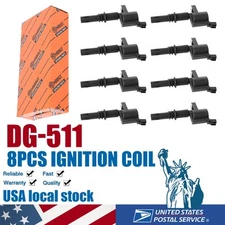 8Pcs Ignition Coil for Ford F-250/350 Super Lincoln Mark LT DG511 FD5081 04-08