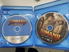 Jumanji: The Next Level , 2017 Blu-ray  Bonus Welcome To The Jungle 2 Movies