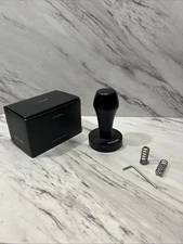 Normcore 58.5mm Espresso Spring-loaded Coffee Tamper In Matte Black