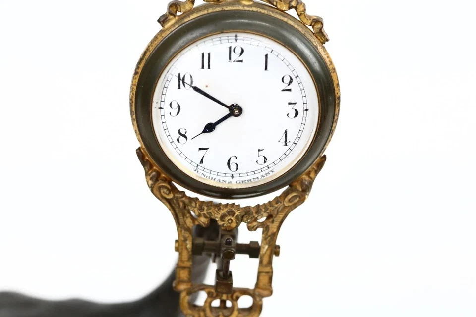 Early 20th Century Elephant Form Mystery Clock by Junghans Germany - Image 4 of 4