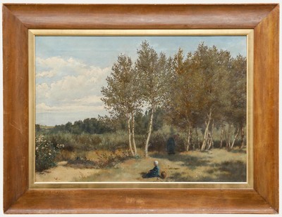 Walter Wallis (1853-1934) - Gerahmtes Öl Auf Leinwand Aus Dem Späten 19. Jahr...