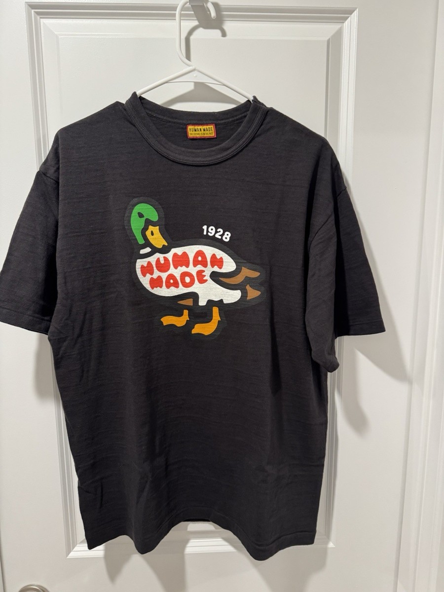HUMAN MADE Stores Exclusive Animal Graphic T-Shirt 1928 Duck Black