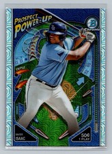 2024 Bowman #PP-15 Xavier Isaac Prospect Power-Up Chrome Mojo