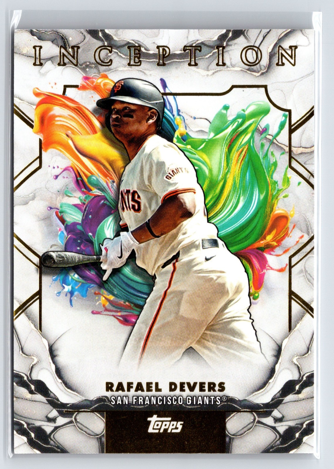 2025 Topps Inception Rafael Devers #43 Base San Francisco Giants 