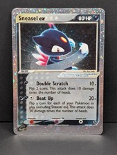 Sneasel ex 103/109 Ruby and Sapphire Holo Ultra Rare Pokemon TCG Nintendo MP on eBay