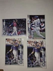 Ken Griffey Jr Lot Of 4 Baseball Cards Seattle Mariners Hall Of Fame