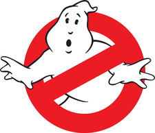 Ghostbusters Logo Classic Sticker window laptop bumper vinyl decal