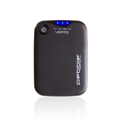 Veho Pebble Verto - portable Powerbank - 3700 mAh - 1000 mA (USB) schwarz