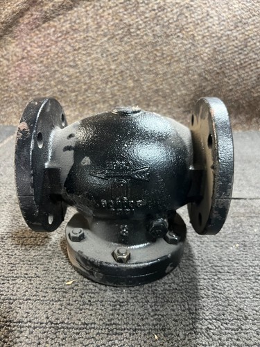 Milwaukee 125s 200 WOG Cast Iron Flanged Swing Check Valve InOut C96E Heavy Duty - Picture 4 of 8