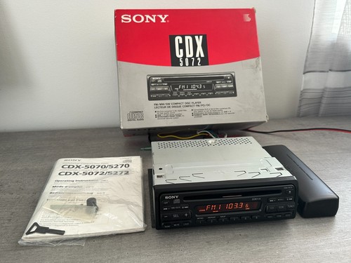 SONY CDX-5072 vintage CD-tuner - Bild 7 von 15
