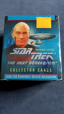 Impel Star Trek Next Generation 1992 Inaugural Edition Wax Box Collector Cards