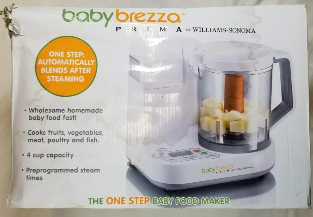 Babybreeza Prima One Step Food Maker Processor Steamer Blender Automatic
Opens in a new window or ta