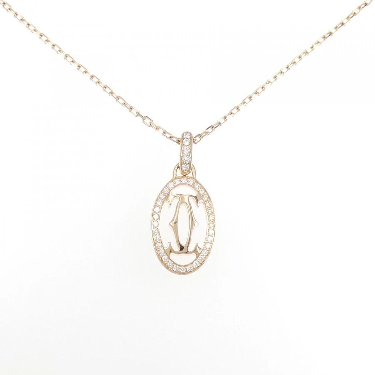 Authentic Cartier Logo Necklace 270 003 757 7909