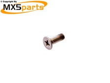 MX5 Hardtop Rear Chrome Deck Lock Mount Cover Screw Genuine Mazda Mk1 Mk2 89>05