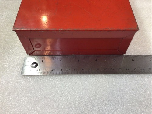 Snap On KRA-40 -Spezialmetall Werkzeugkiste, 9-3/4” x 5-3/4” x 2”, 1974 Datum-USA-SCHÖN - Bild 2 von 10