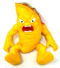 Stretchapalz Foodbeast Serie Tacoo Toy ca. 14 cm - knetbar - Gummifigur